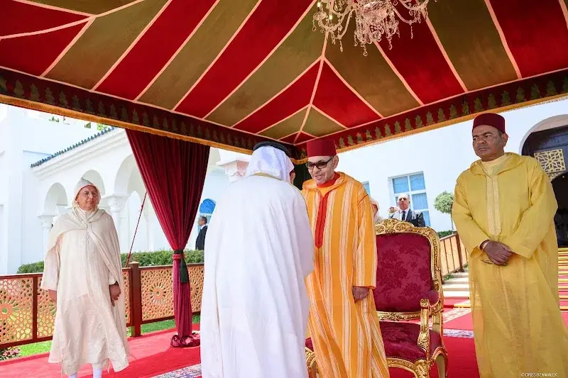 الملك محمد السادس يترأس حفل استقبال رسمي بالمضيق بمناسبة عيد العرش الملك محمد السادس يترأس حفل استقبال رسمي بالمضيق بمناسبة عيد العرش