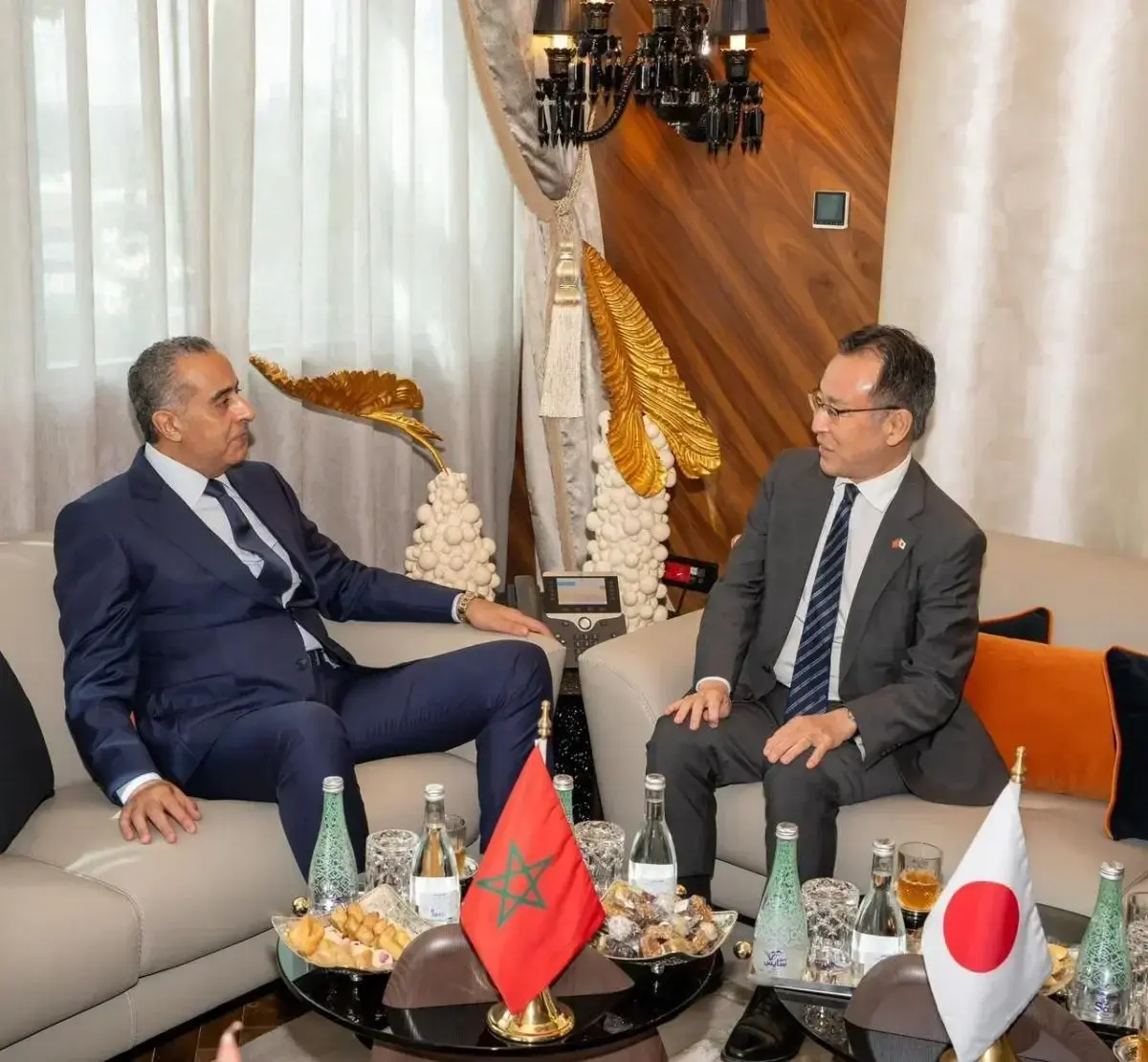 حموشي يستقبل سفير اليابان لبحث تعزيز التعاون الأمني حموشي يستقبل سفير اليابان لبحث تعزيز التعاون الأمني