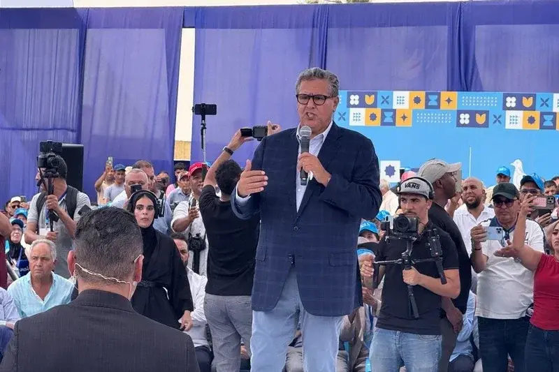 أخنوش يرد بقوة على جدل استيراد الأغنام أخنوش يرد بقوة على جدل استيراد الأغنام